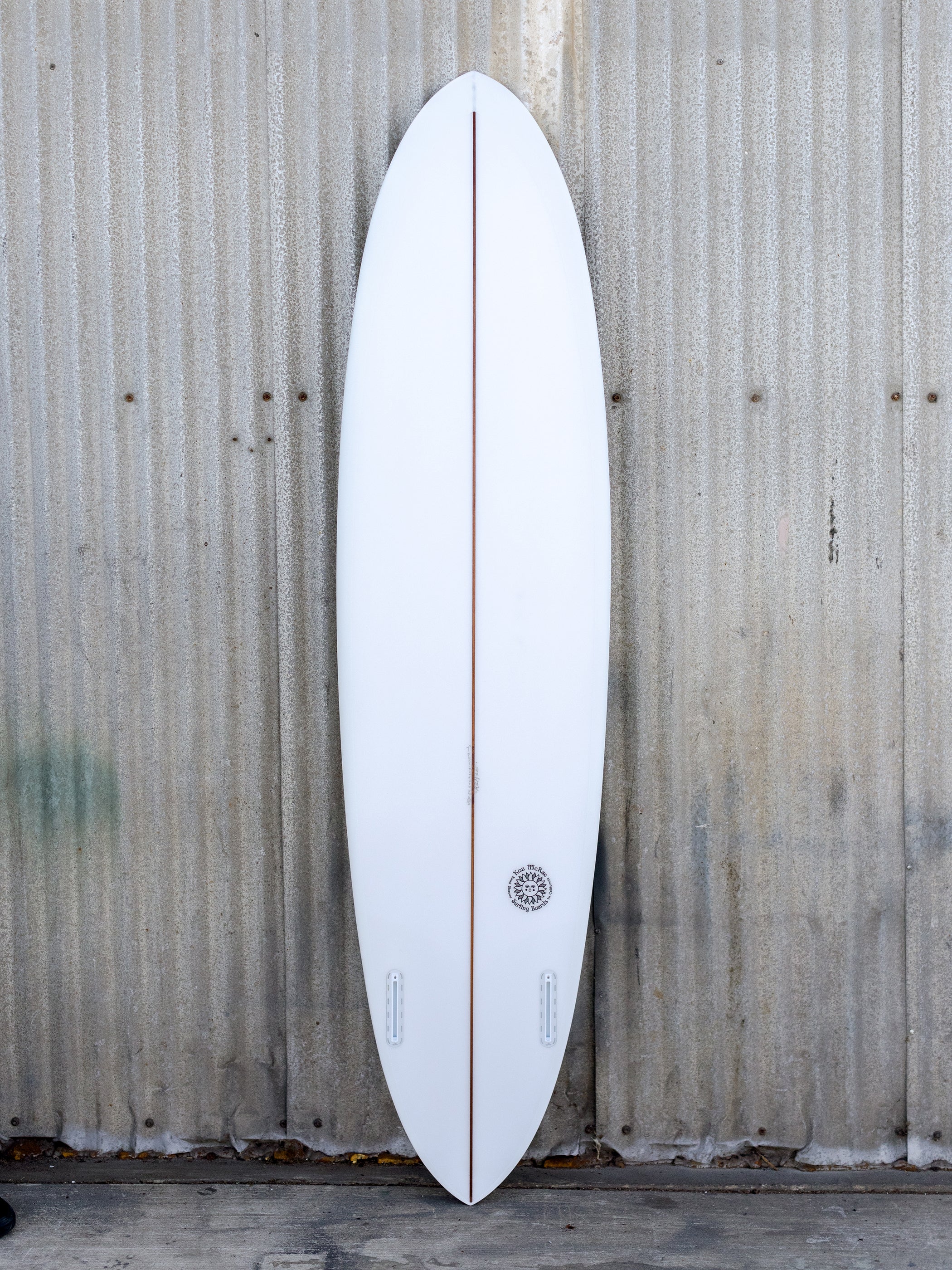 Koz McRae | Poseidon Twin 7'2” Opaque White Surfboard