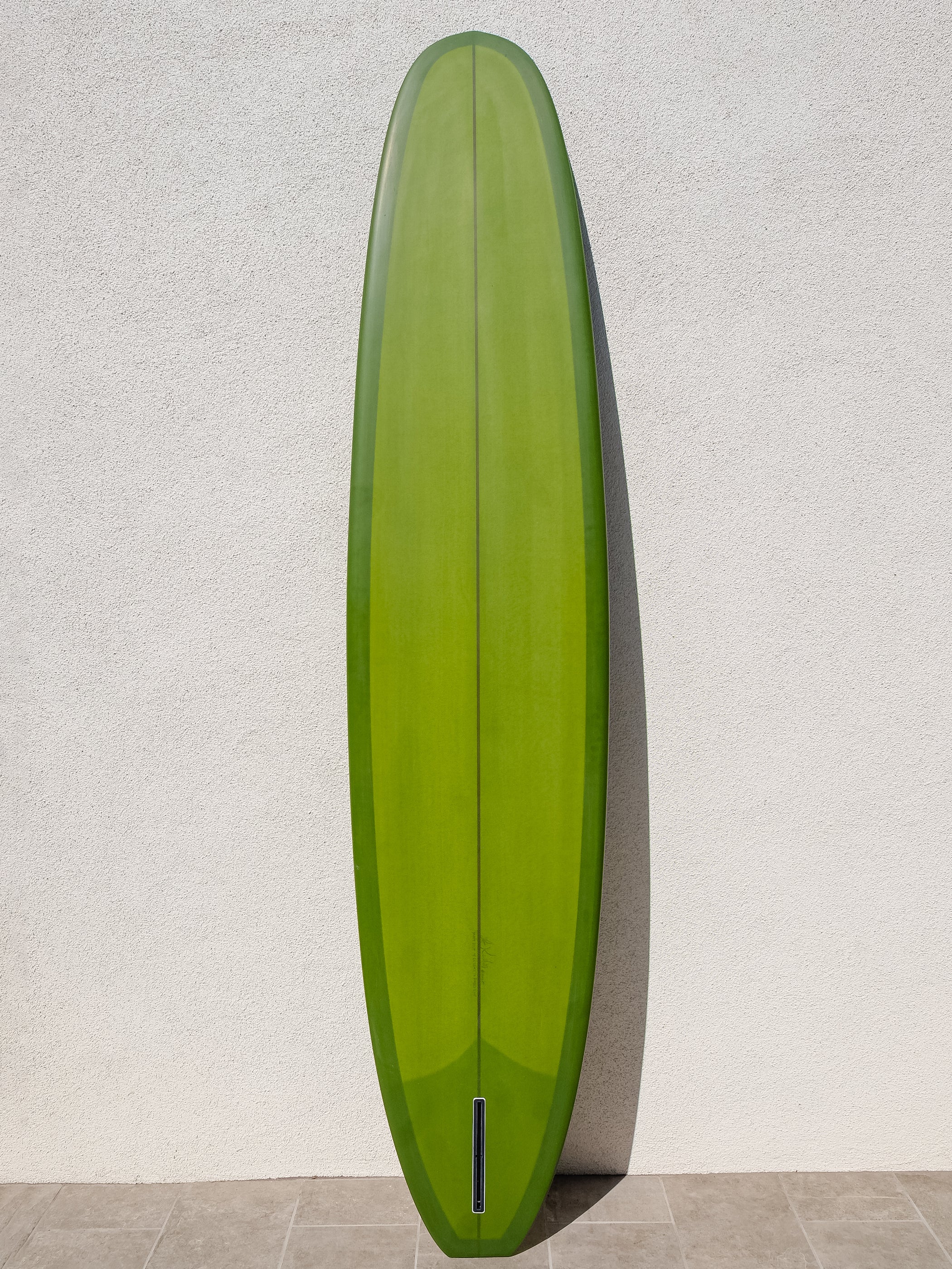 Kris Hall Daily Cup 9’6” Military Green Longboard SurfBored Shop
