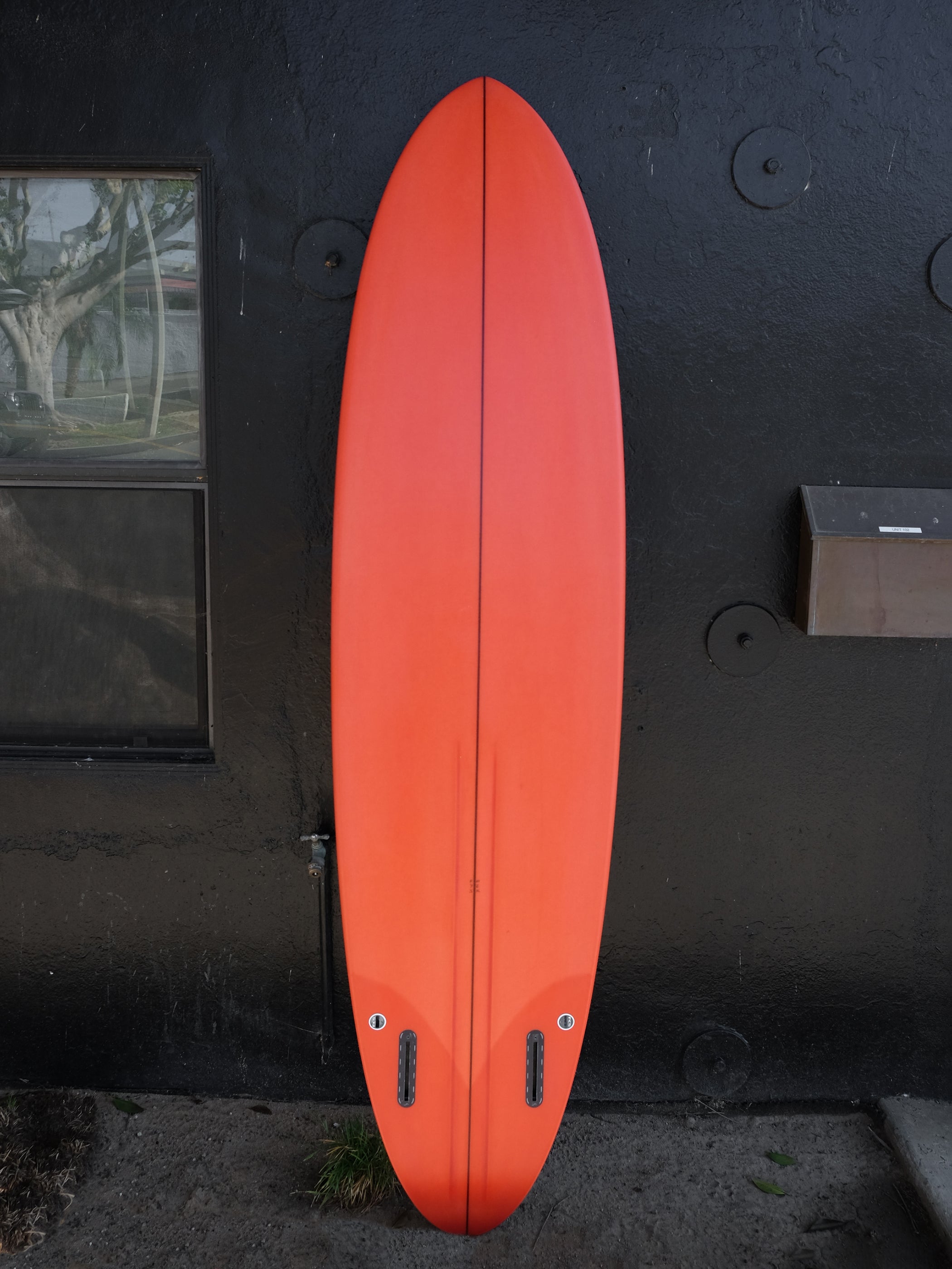 Love Machine | FM 7'2” Lava Clear Mid-Length Surfboard