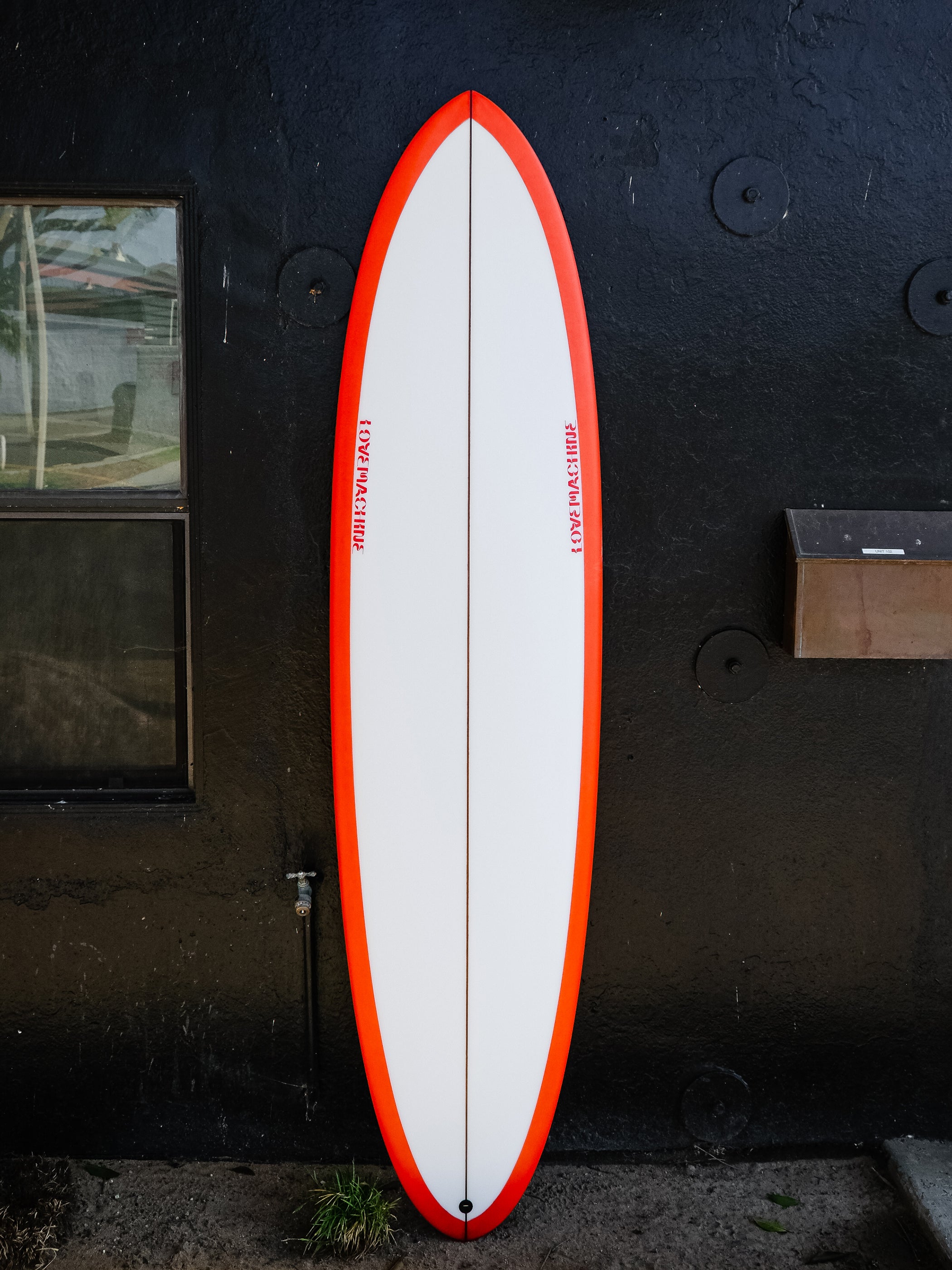 Love Machine | FM 7'2” Lava Clear Mid-Length Surfboard