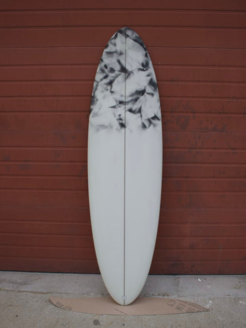 Simon Shapes | 6'8" Quegg | Tan Tint/Abstract Surfboard