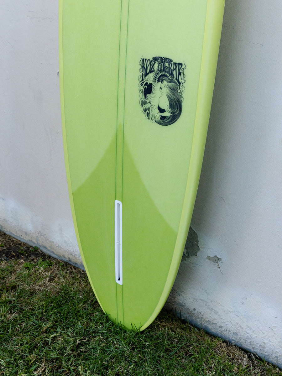 Koz McRae SurfingBoards | 7'8" Mistress Green Stringerless Surfboard - Surf Bored