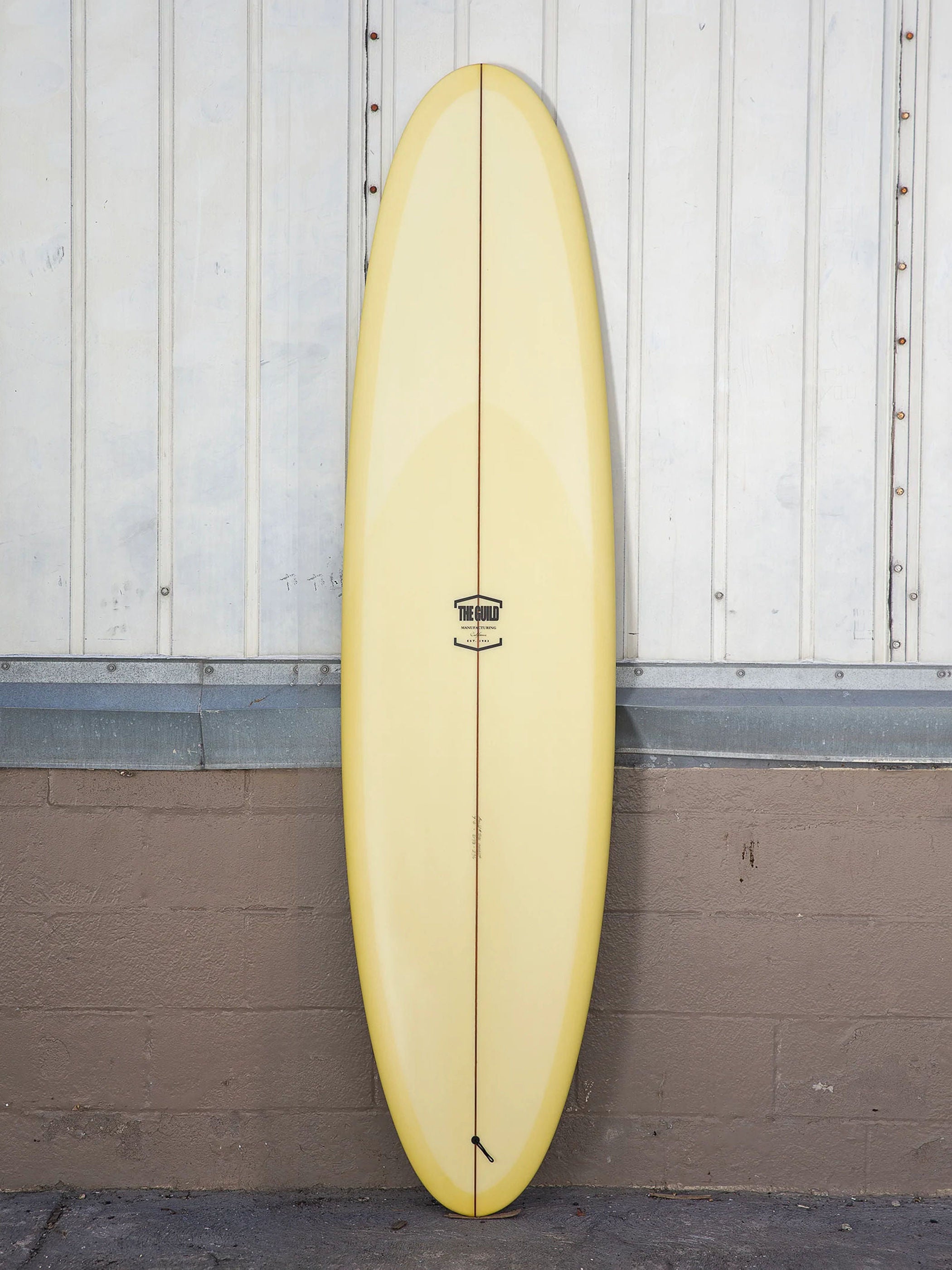 The Guild 7 6 Omelet Old Board Yellow Surfboard