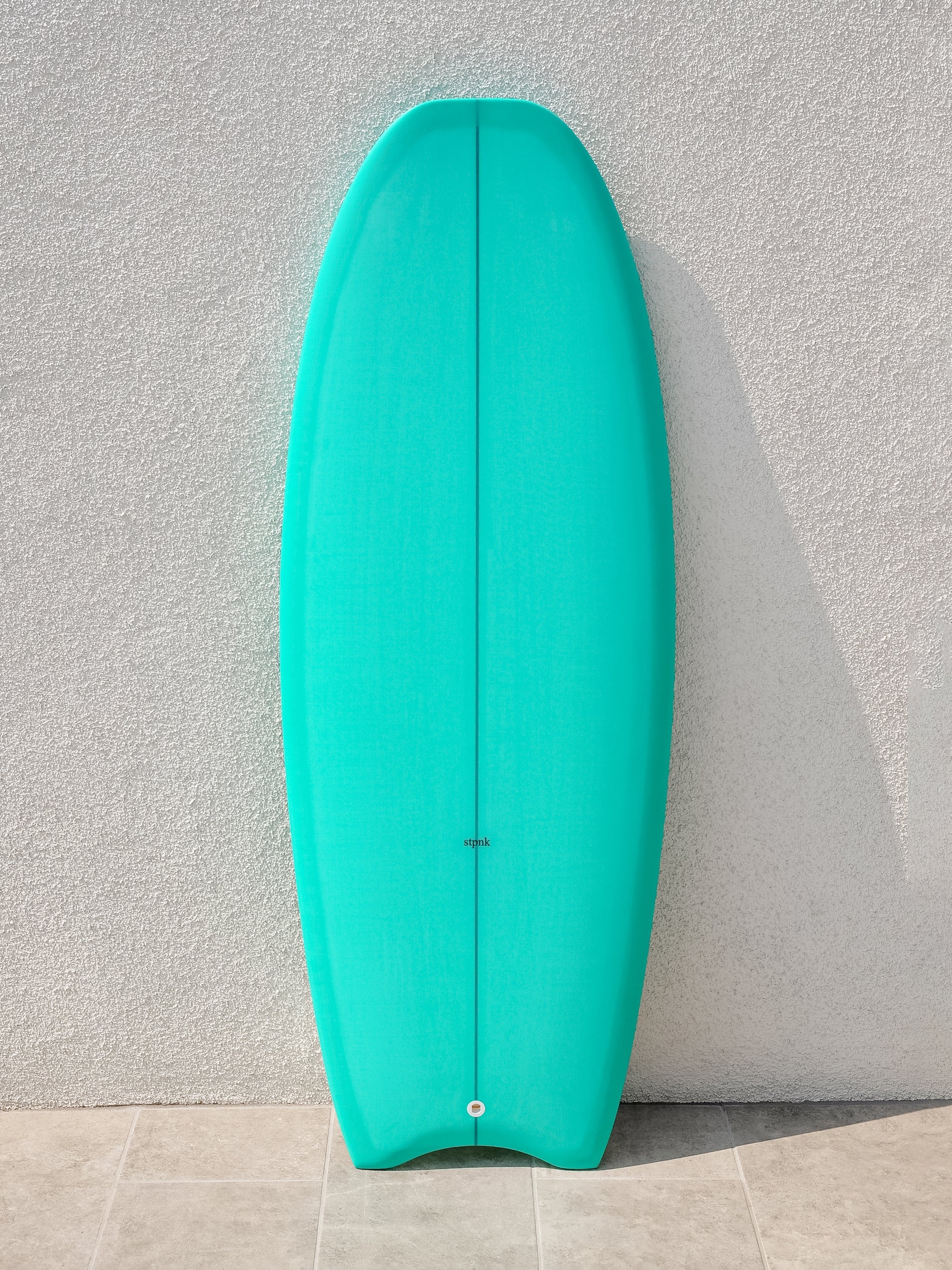 STPNK | 5'0” Polyp Mint Mini Simmons Twin Fin Surfboard