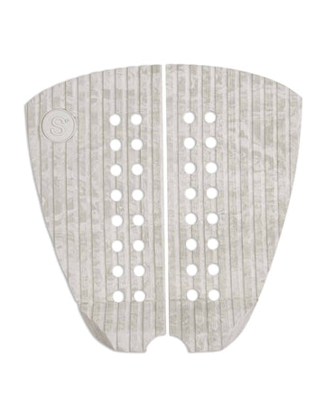 Sympl No3 White Son of Cobra Surfboard Traction Pad - SurfBored