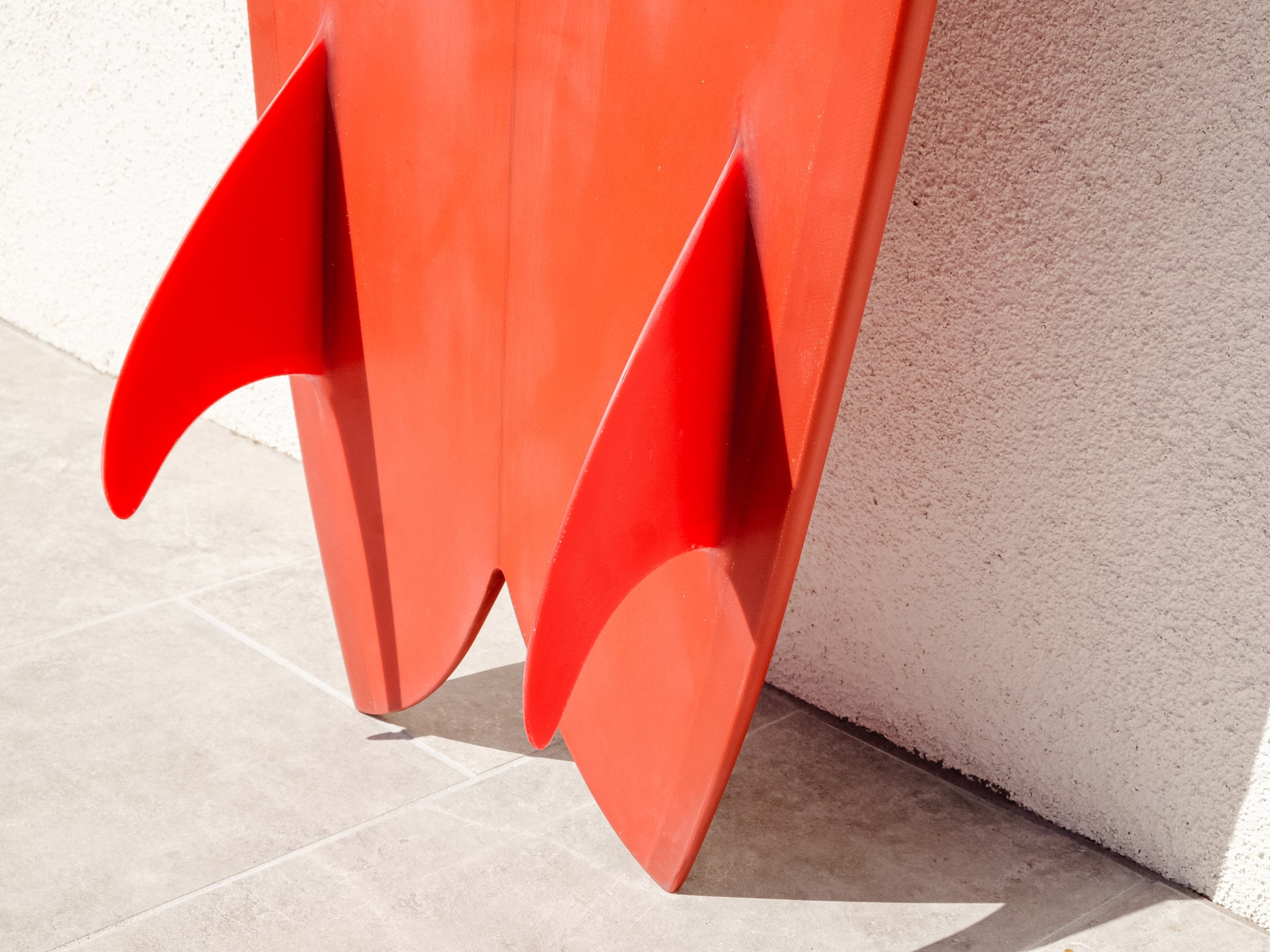 Tyler Warren | Dream Fish 5'5” Rusty Brick Twin Surfboard - SurfBored