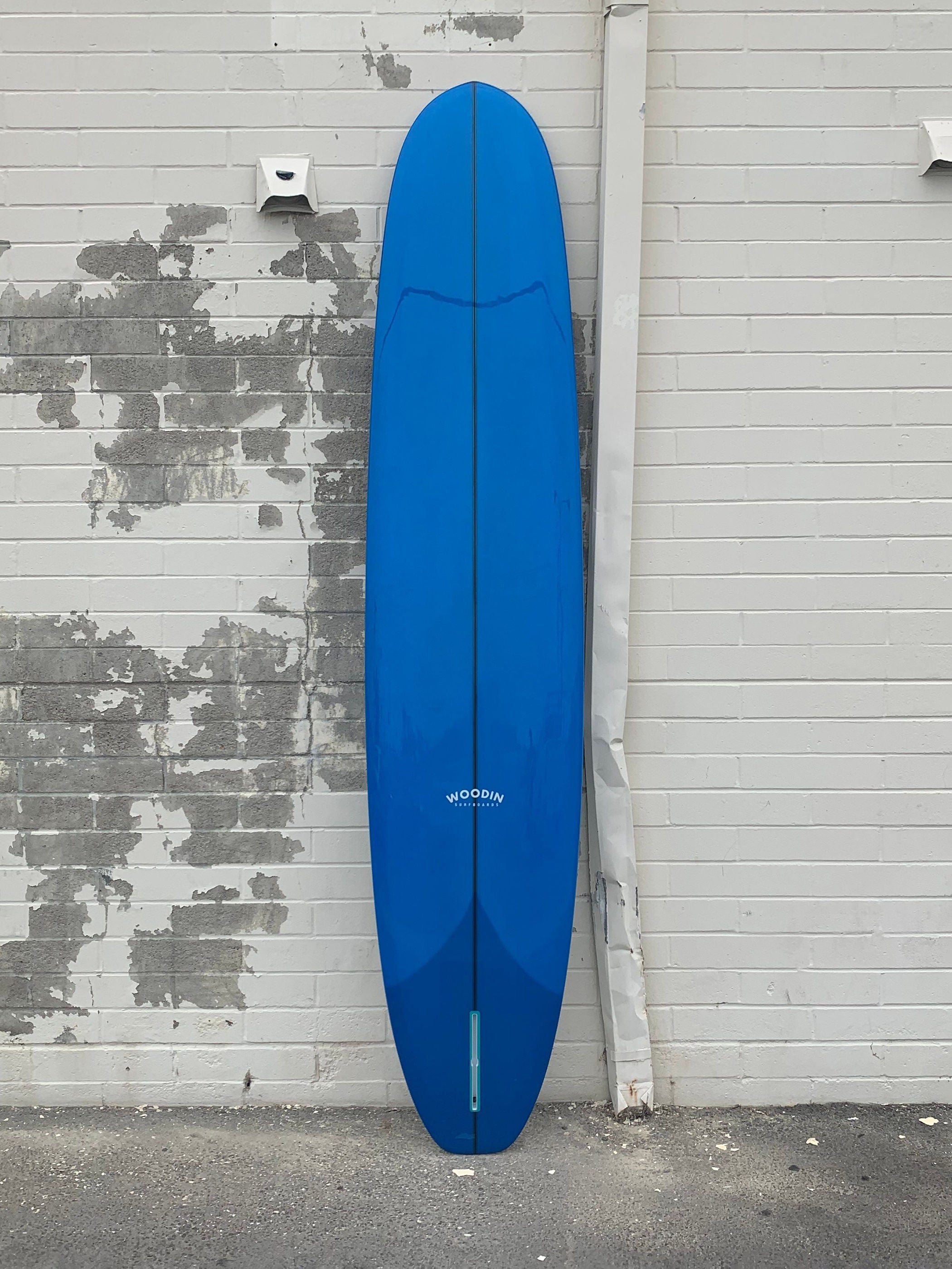Woodin Surfboards | Grateful Sled 9'6” Blue Resin