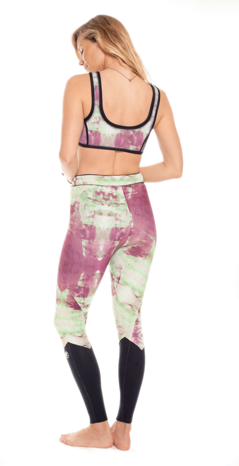 2mm Psychedelic Reversible Surf Leggings - Surf Bored