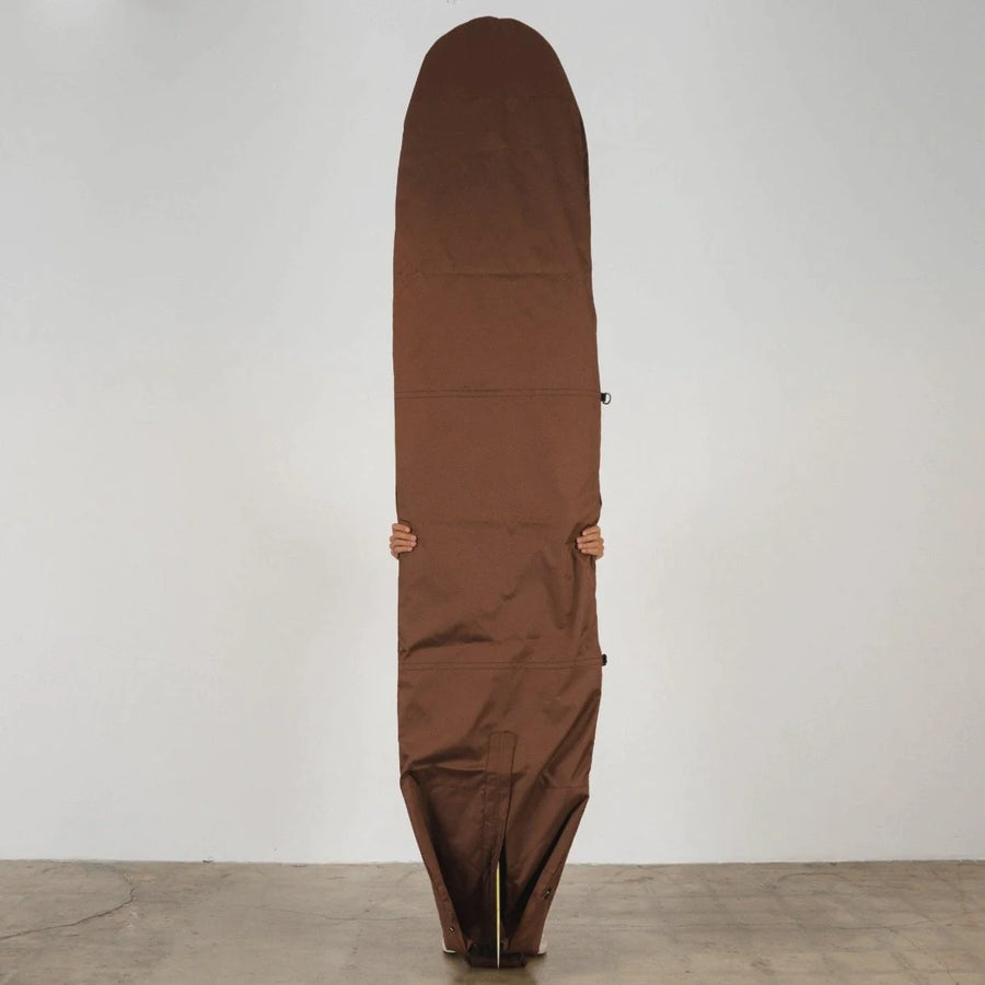 Seal Brown Canvas Surfboard Bag - Surf Bored