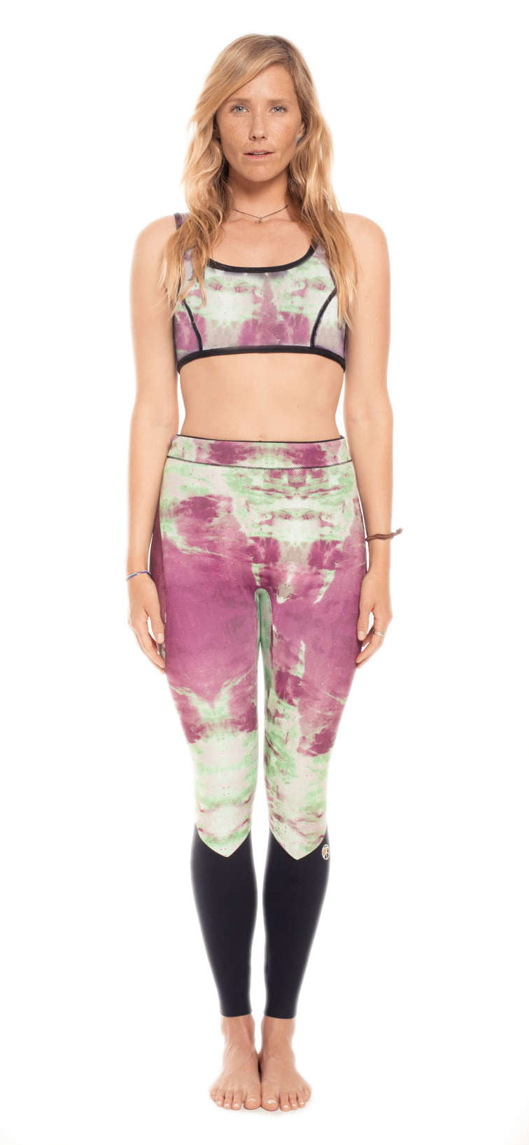 2mm Psychedelic Reversible Surf Leggings - Surf Bored