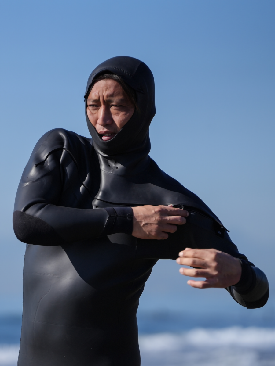 Craftsman Wetsuits | 5mm/3mm Semi-Dry High-End Hooded Front Zip Wetsuit