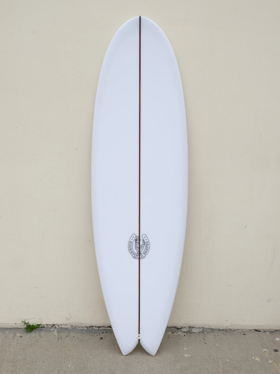 6'0" Fishy Noserider Quad Fin Surfboard