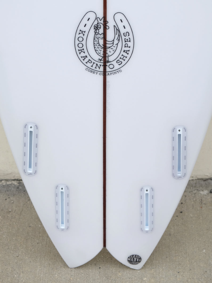 6'0" Fishy Noserider Quad Fin Surfboard - Surf Bored