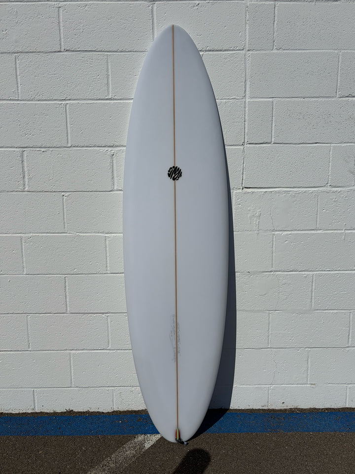 Petal to the Metal | 6'6” Charlotte Charger Abstract Channel Twin Surf