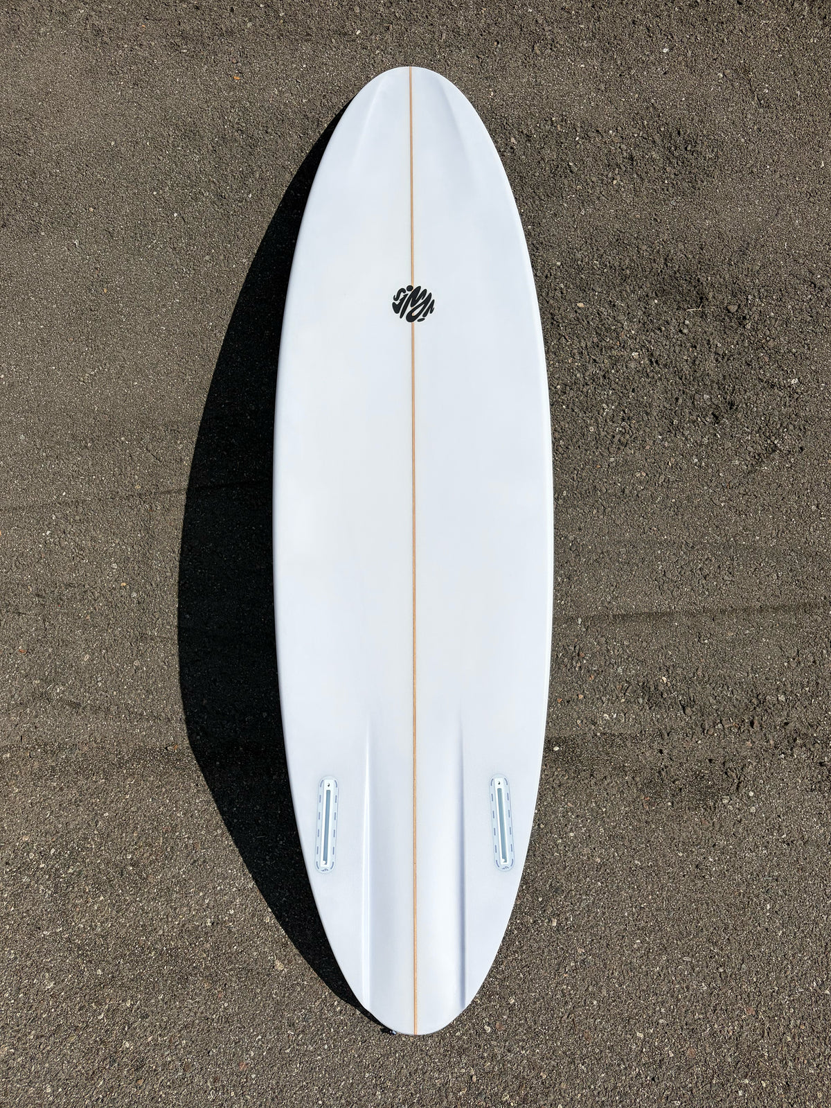 6’2” Simon Jones Designs | Remote Location Clear Surfboard - Surf Bored
