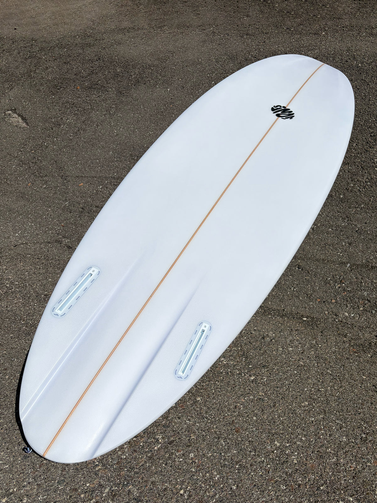 6’2” Simon Jones Designs | Remote Location Clear Surfboard - Surf Bored