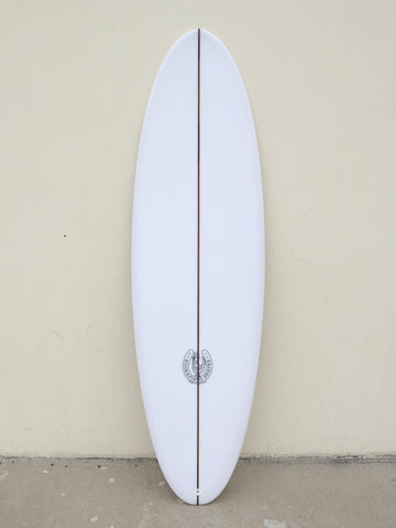 6'2" Thin Twin Surfboard - Surf Bored