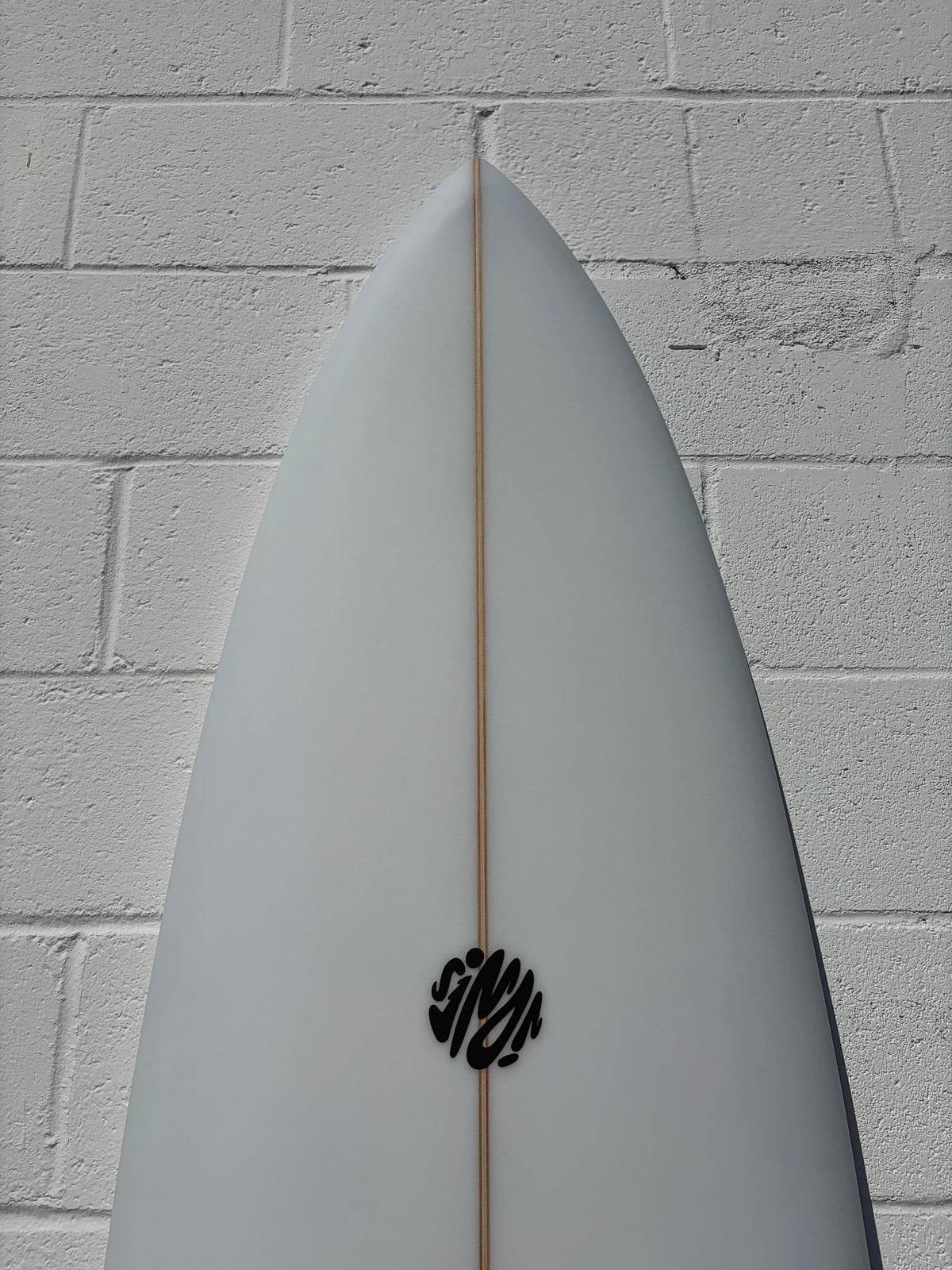 7’6” Simon Jones Designs | Fiji Clear Surfboard - Surf Bored