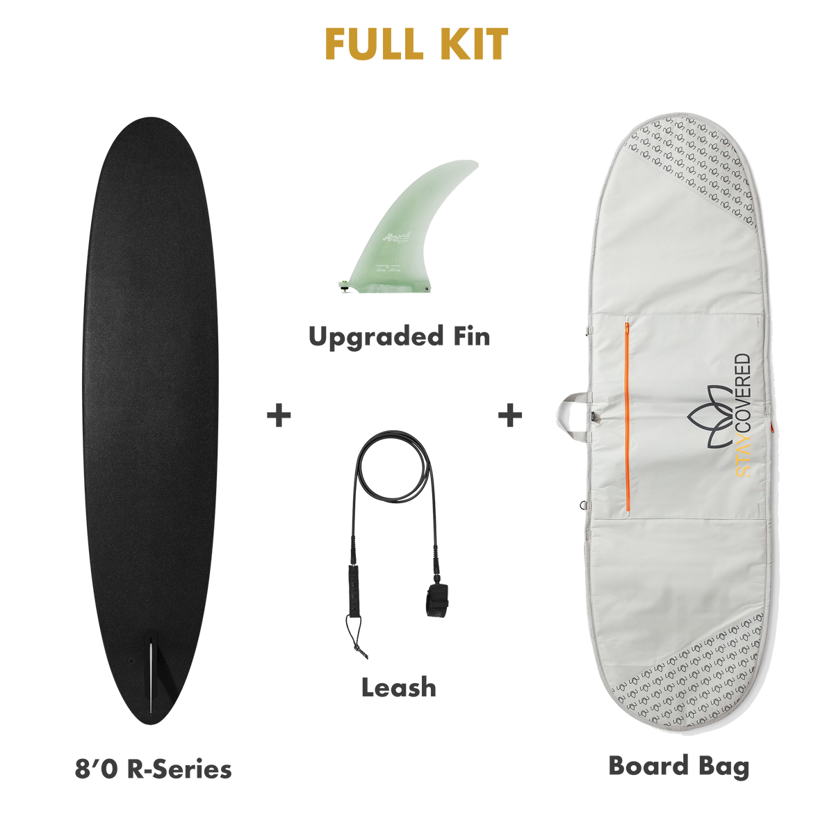 8'0 R-Series | Joy Soft Top Surfboard