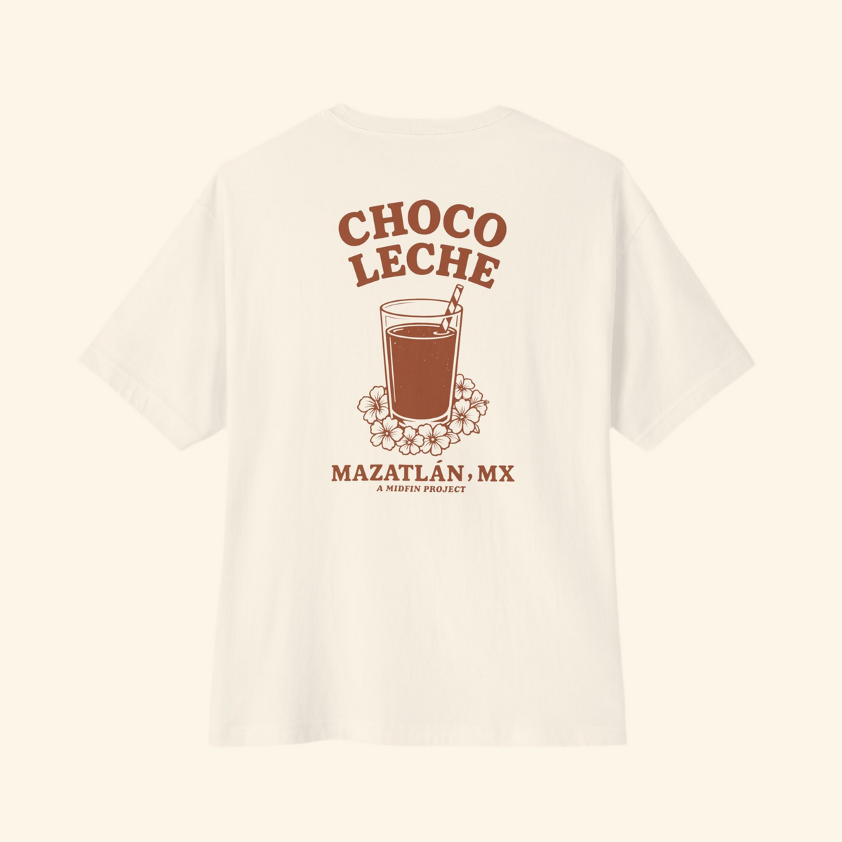 Choco Leche Mazatlán Oversized Tee - Surf Bored
