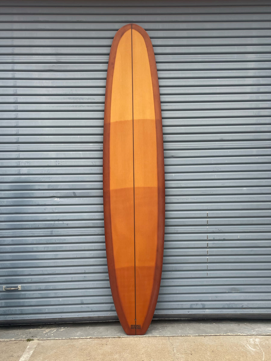 Kris Hall | 9'4" Daily Cup Caramel Fade Longboard - Surf Bored