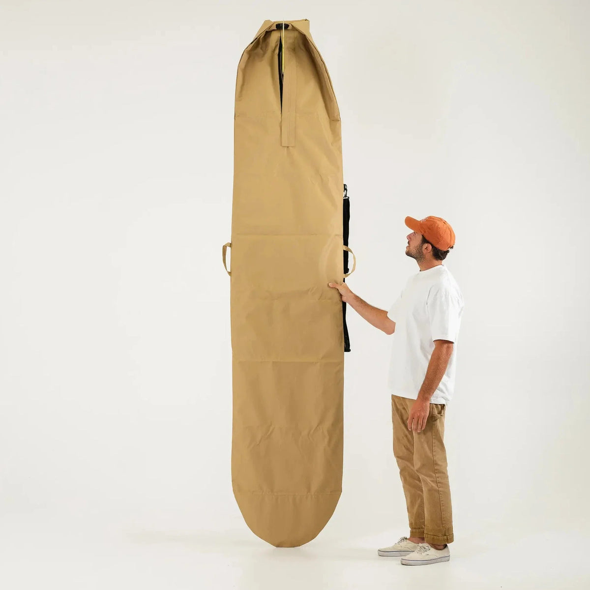 Harbor Tan Canvas Surfboard Bag - Surf Bored