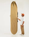 Harbor Tan Canvas Surfboard Bag - Surf Bored