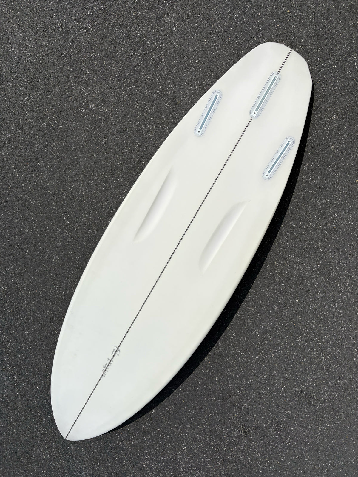 A&H Vessels | 6’2” Fanghorn Goofy Clear Surfboard - Surf Bored