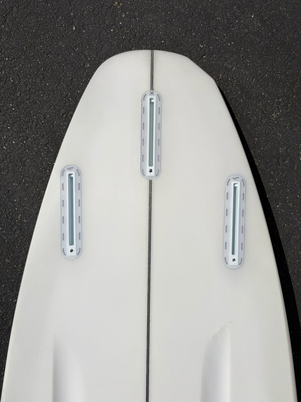 A&H Vessels | 6’2” Fanghorn Goofy Clear Surfboard - Surf Bored