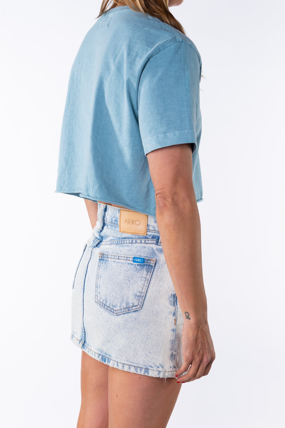 Denim Day Mini Skirt - Surf Bored