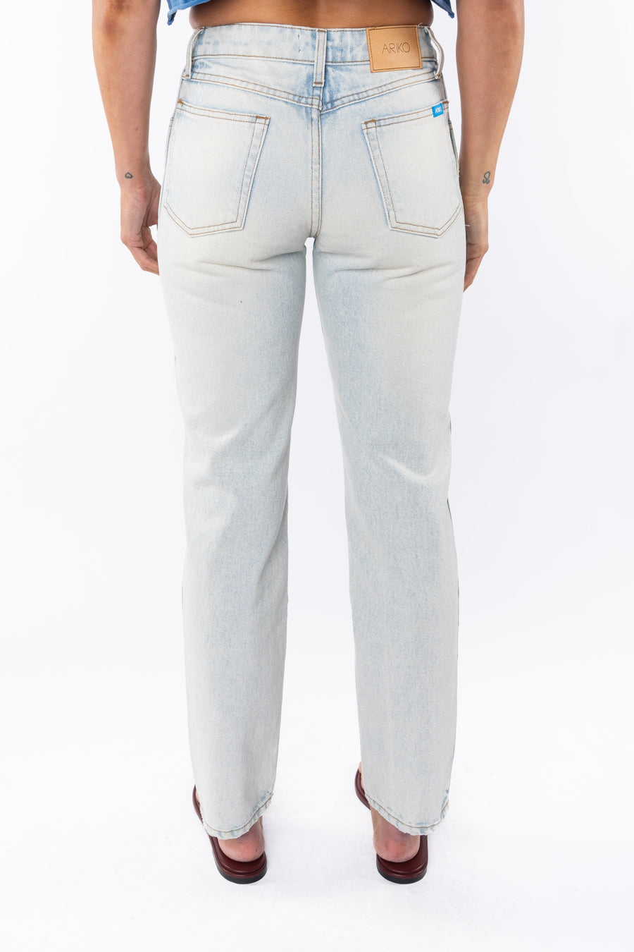 Bleached Indigo Denim Surf Jean