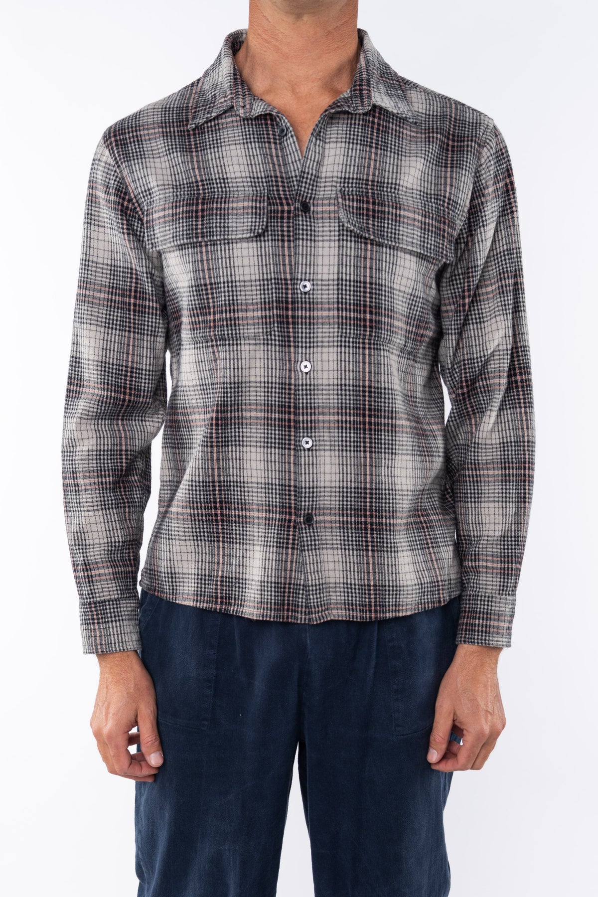 Summer Softy Plaid Shirt - Surf Bored