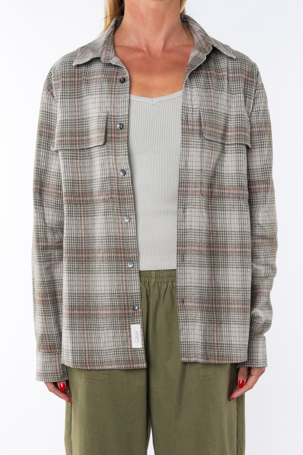 Summer Softy Plaid Shirt - Surf Bored