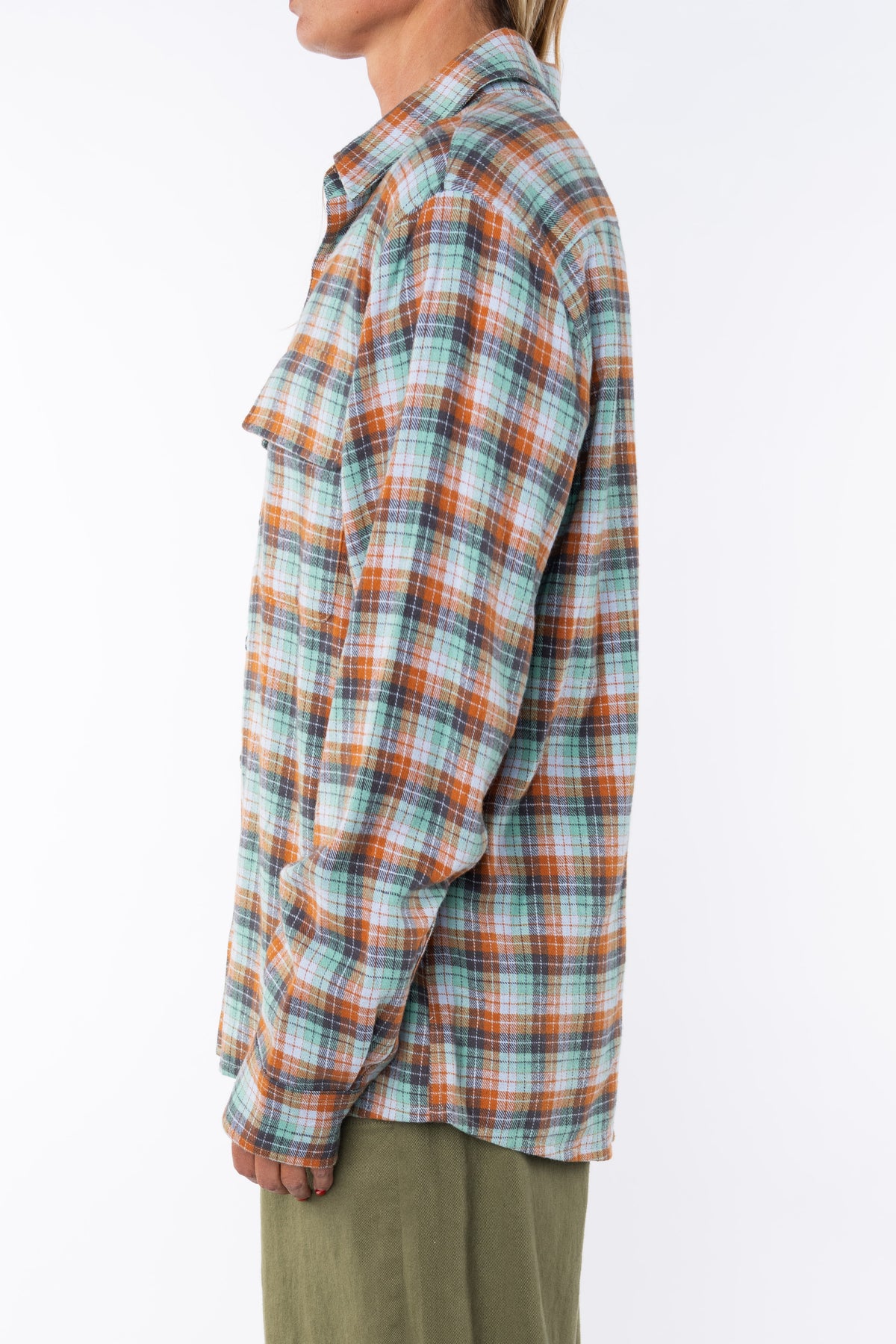 Summer Softy Plaid Shirt - Surf Bored