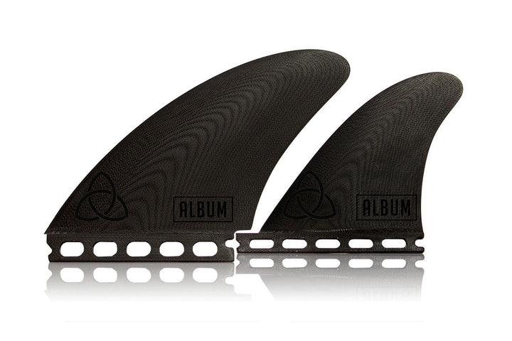 True Ames | Lovelace Piggyback Quad Smoke - Futures Compatible Fins True Ames | Lovelace Piggyback Quad Smoke - Futures Compatible Fins