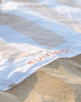 Mesh Beach Tote with Pull-out blanket