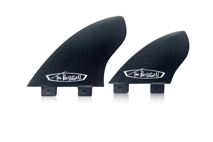 Captain Fin Co. | Tyler Warren Quad Black Surfboard Fins (Single Tab)