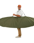 Olive Drab Canvas Surfboard Bag - Surf Bored