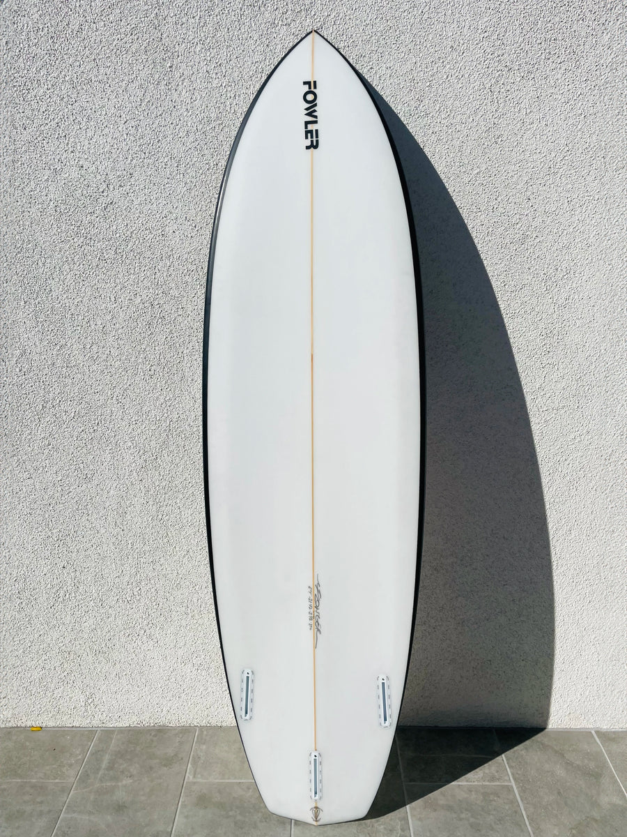 Bruce Fowler | 6’4” Fountain Of Youth Triplane Hull Surfboard (USED) - Surf Bored