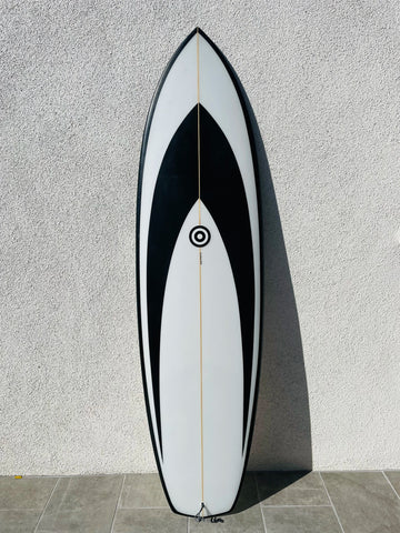 Bruce Fowler | 6’4” Fountain Of Youth Triplane Hull Surfboard (USED)