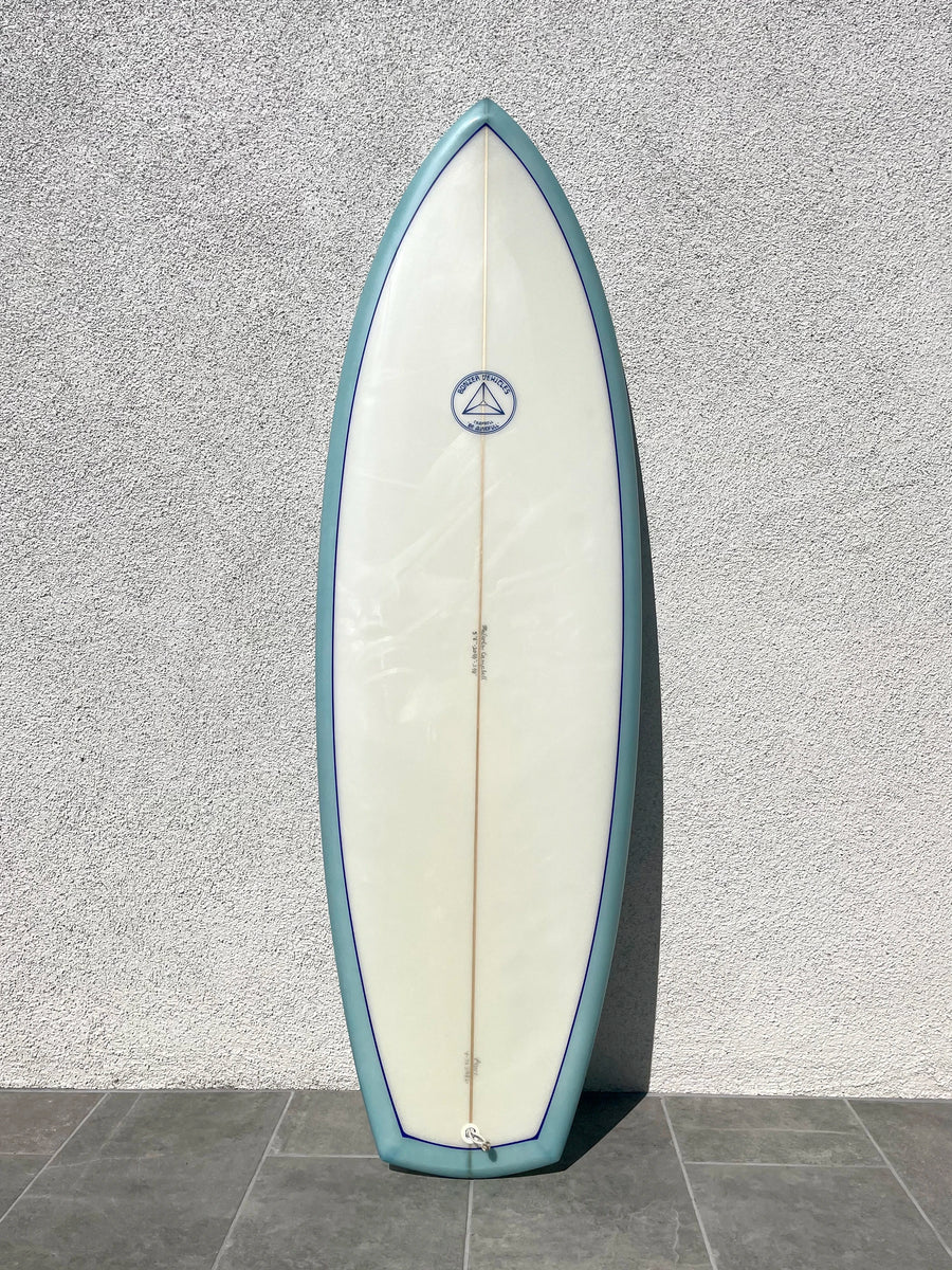 Campbell Bros | 5’6” Bumblebee Blue Surfboard (USED) - Surf Bored