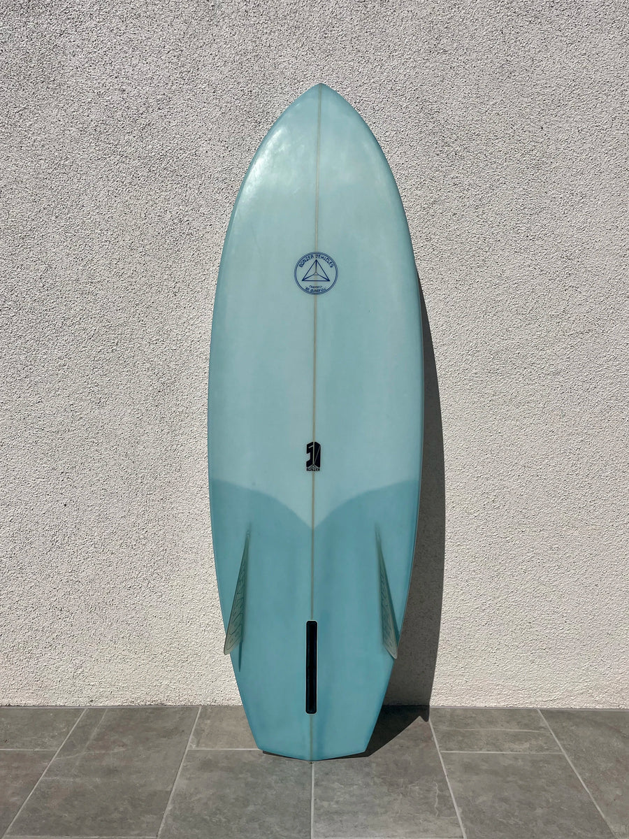 Campbell Bros | 5’6” Bumblebee Blue Surfboard (USED) - Surf Bored