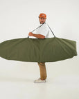 Olive Drab Canvas Surfboard Bag - Surf Bored