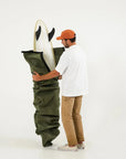 Olive Drab Canvas Surfboard Bag - Surf Bored