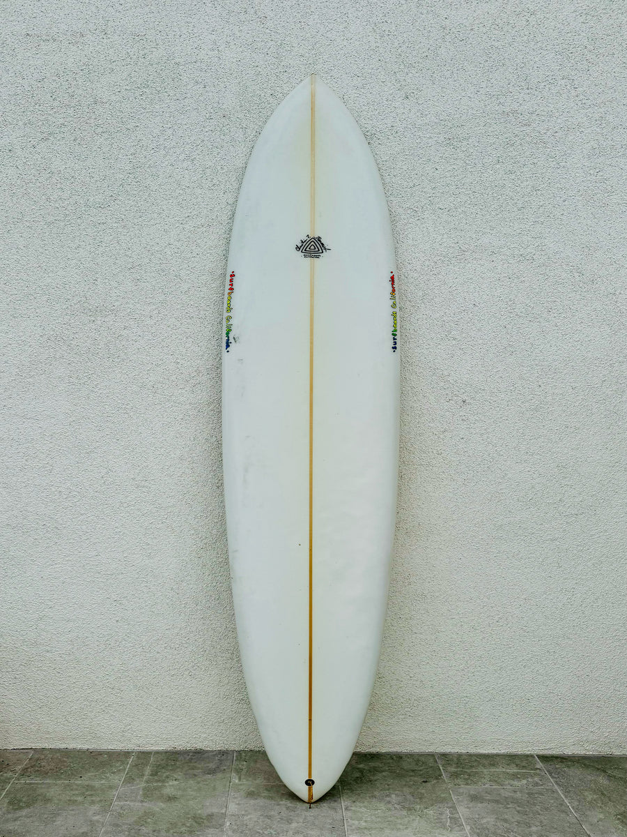 Christian Beamish | 9'1" Channel Single Clear Longboard (USED)