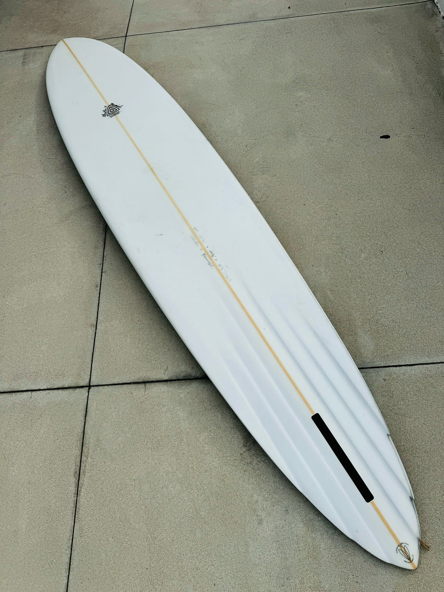 Christian Beamish | 9'1" Channel Single Clear Longboard (USED)