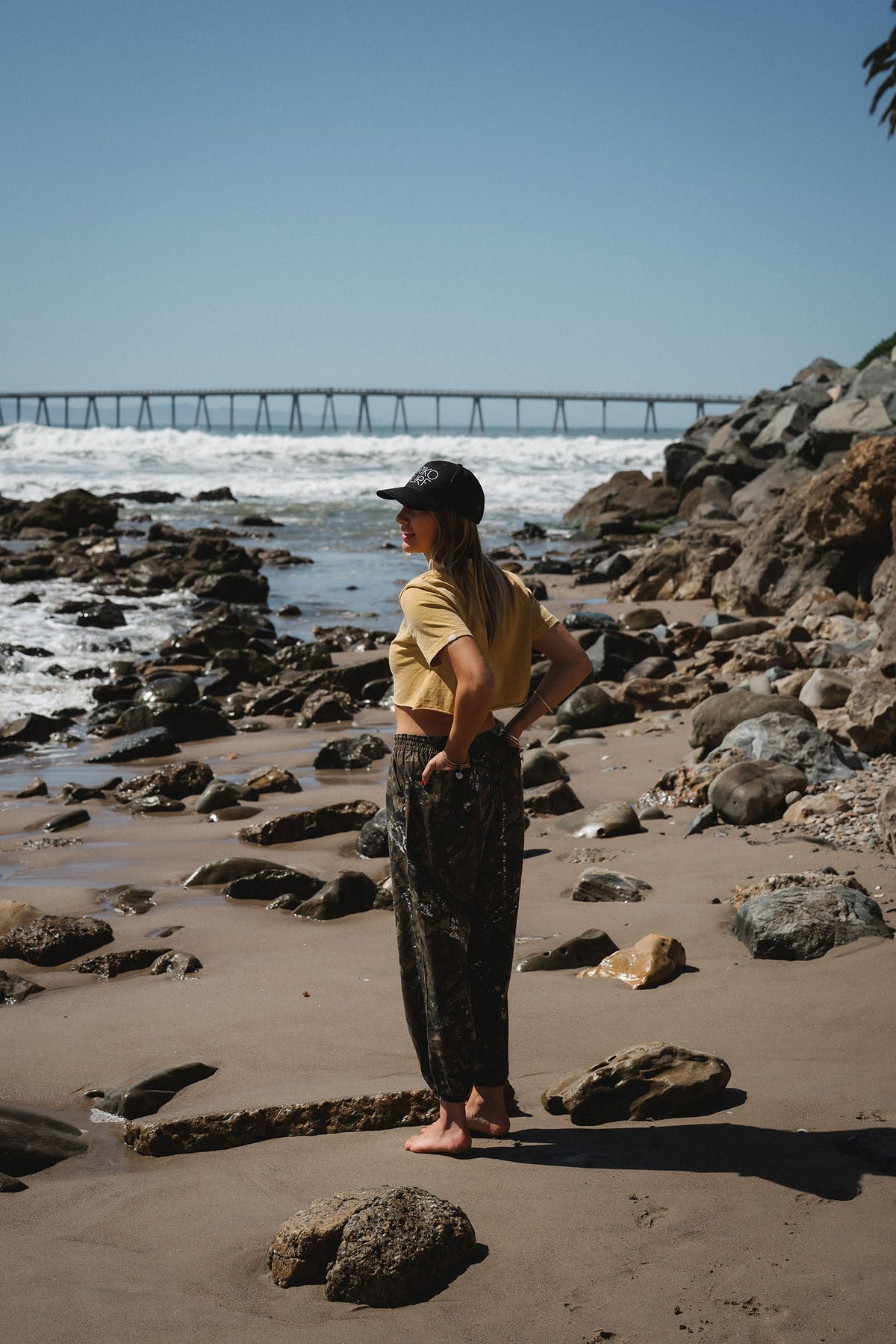Beach Crop Tee - Surf Bored