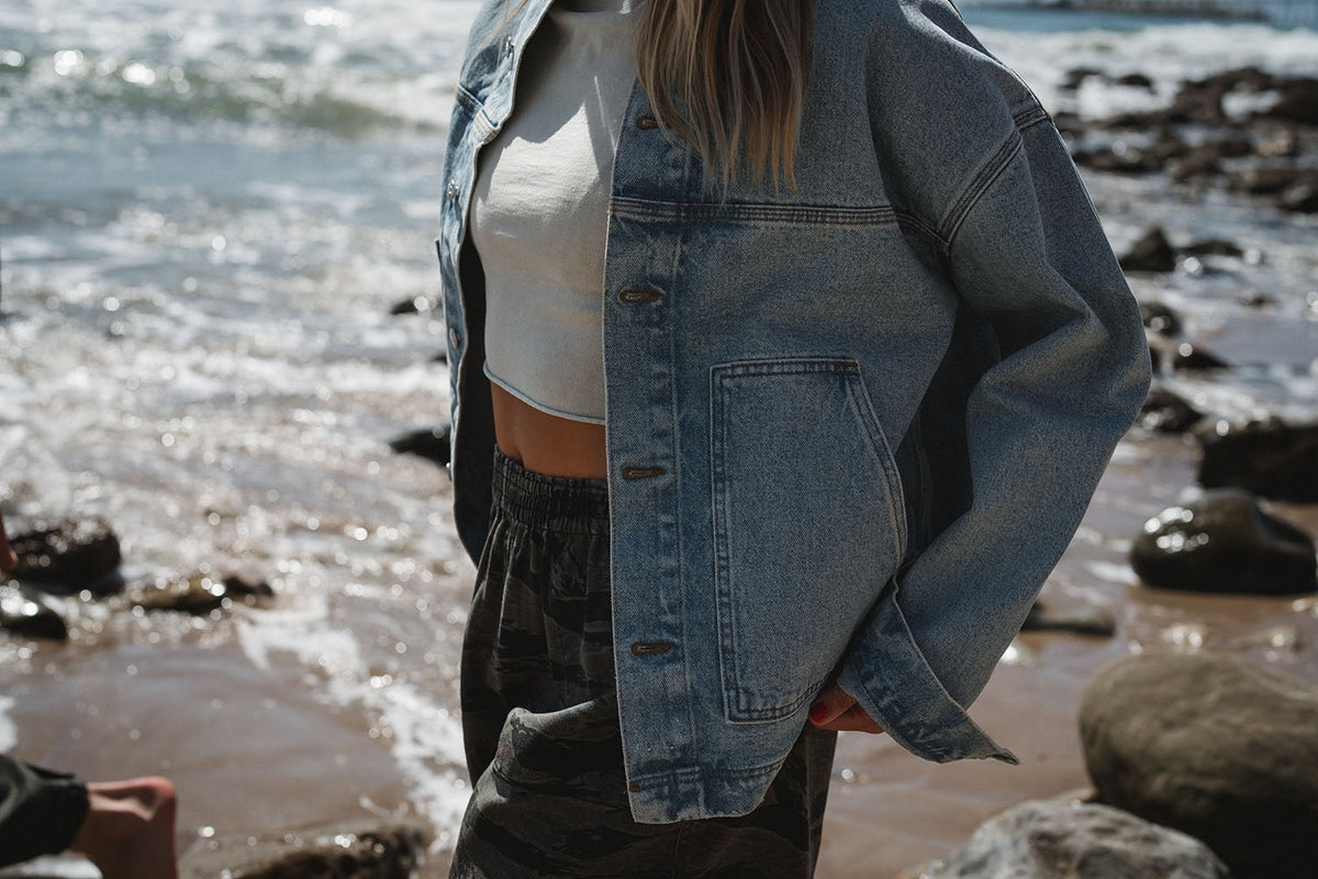 Denim Jacket - Surf Bored