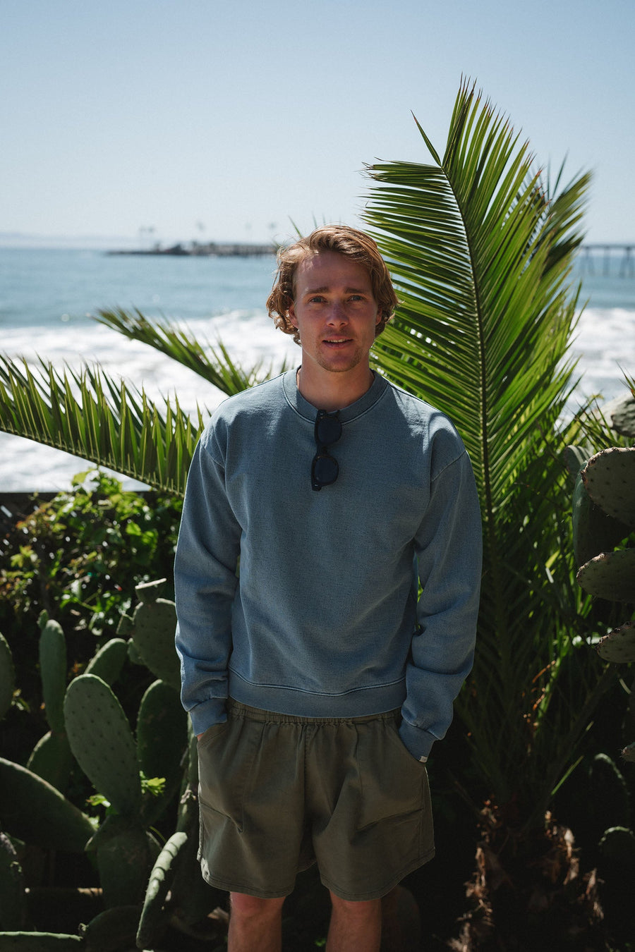 Post Surf Crew Sweatshirt