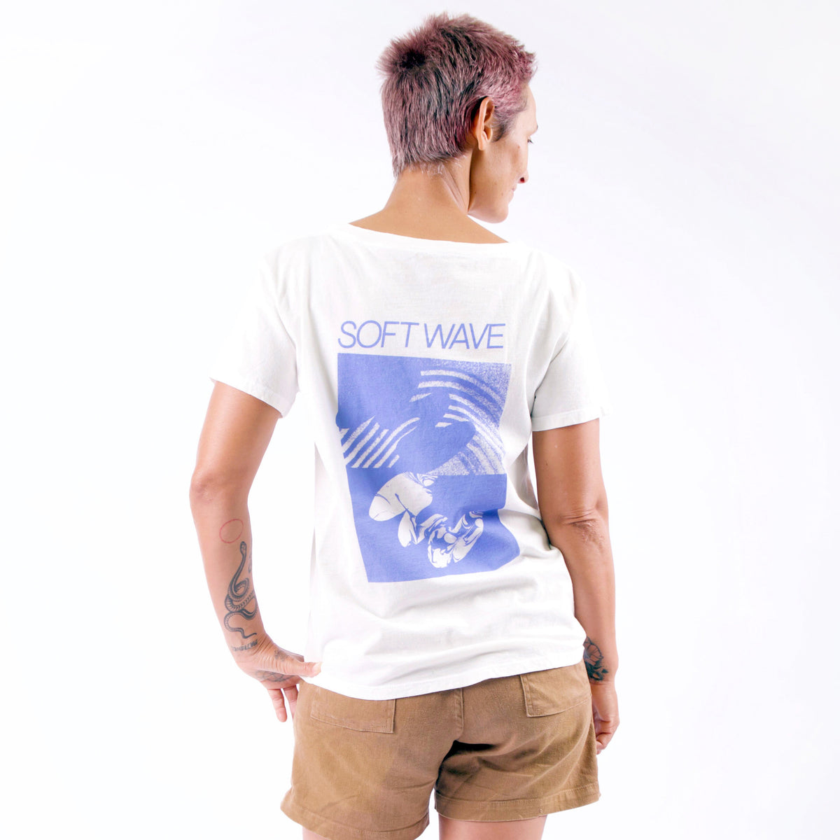 IDEAL x KASSIA SOFT WAVE SHORT SLEEVE SHIRT - Surf Bored